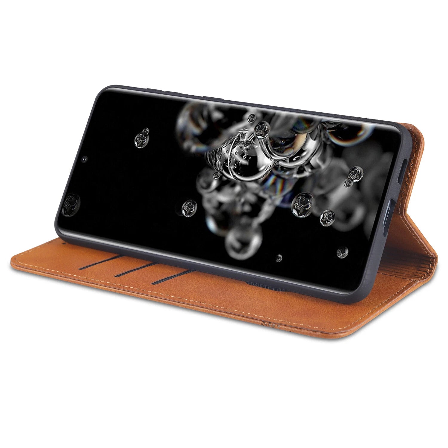 For Samsung Galaxy S24 FE S25 Ultra S23 S22 S21+ Flip Leather Wallet Case Cover