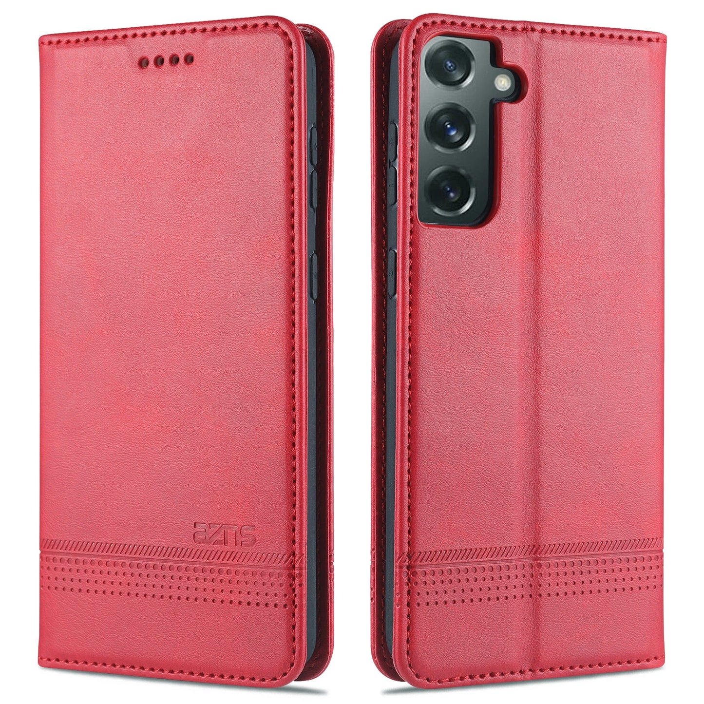 Samsung Galaxy S24 Ultra Leather Wallet Case with Card Holder - Protective Flip Cover for S25 S23 S22