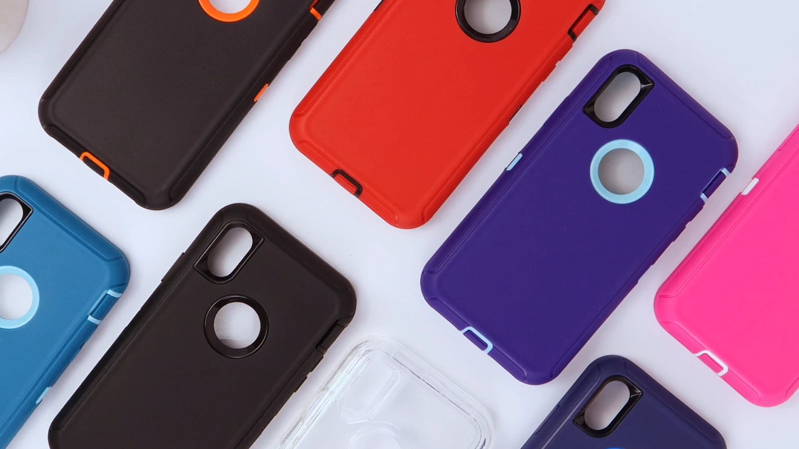 For iPhone 17 Air 16 15 Pro Max 14 13 12 11 Phone Case Heavy Duty Shockproof - Video 1 of 1