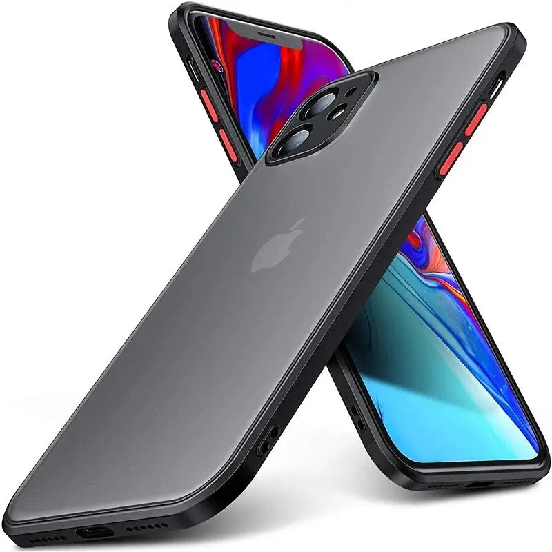 Shockproof Case for iPhone 16 15 14 13 12 11 Pro Max XR 8 7 SE Camera Lens Cover