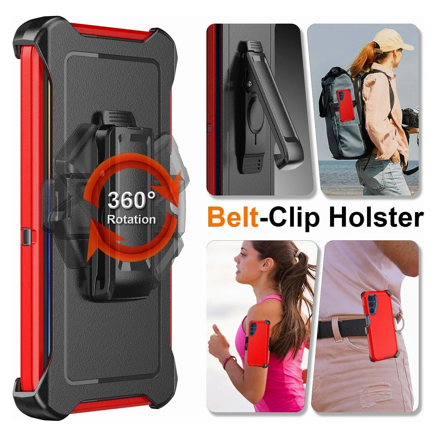 For Samsung Galaxy S25 Ultra S24 S23 S22 S20 FE Case Phone Cover + Screen Glass