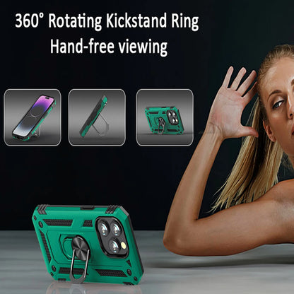 For iPhone 12 Case /12 Pro Max/Mini/ Phone Cover Shockproof Stand + Glass Screen