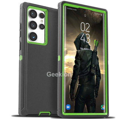 Heavy Duty Shockproof Case For Samsung Galaxy S25 S24 S23 S22 S21 + Ultra Cover