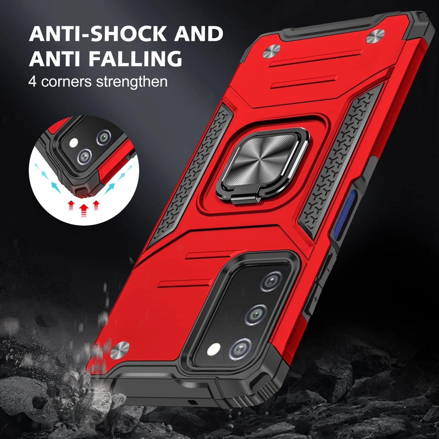 For Samsung Galaxy A15 5G Case /A14 5G/A54/A03S/A13 Phone Cover +Glass Protector