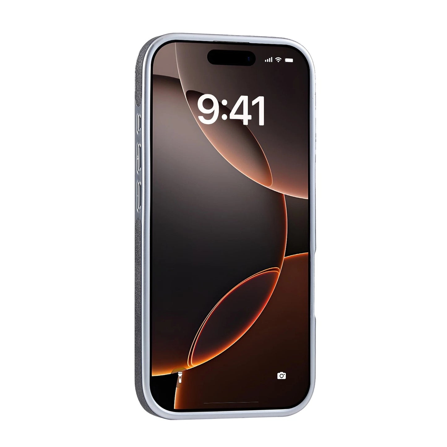 For iPhone 17 Pro Max 16 15 14 13 Shockproof PU Leather Magnetic Ring Stand Case