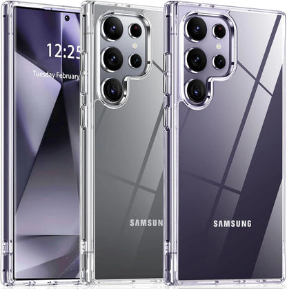 For Samsung Galaxy S25 Ultra S24 S23 S22 S21 S20 Plus Fe Case Phone Cover +Glass