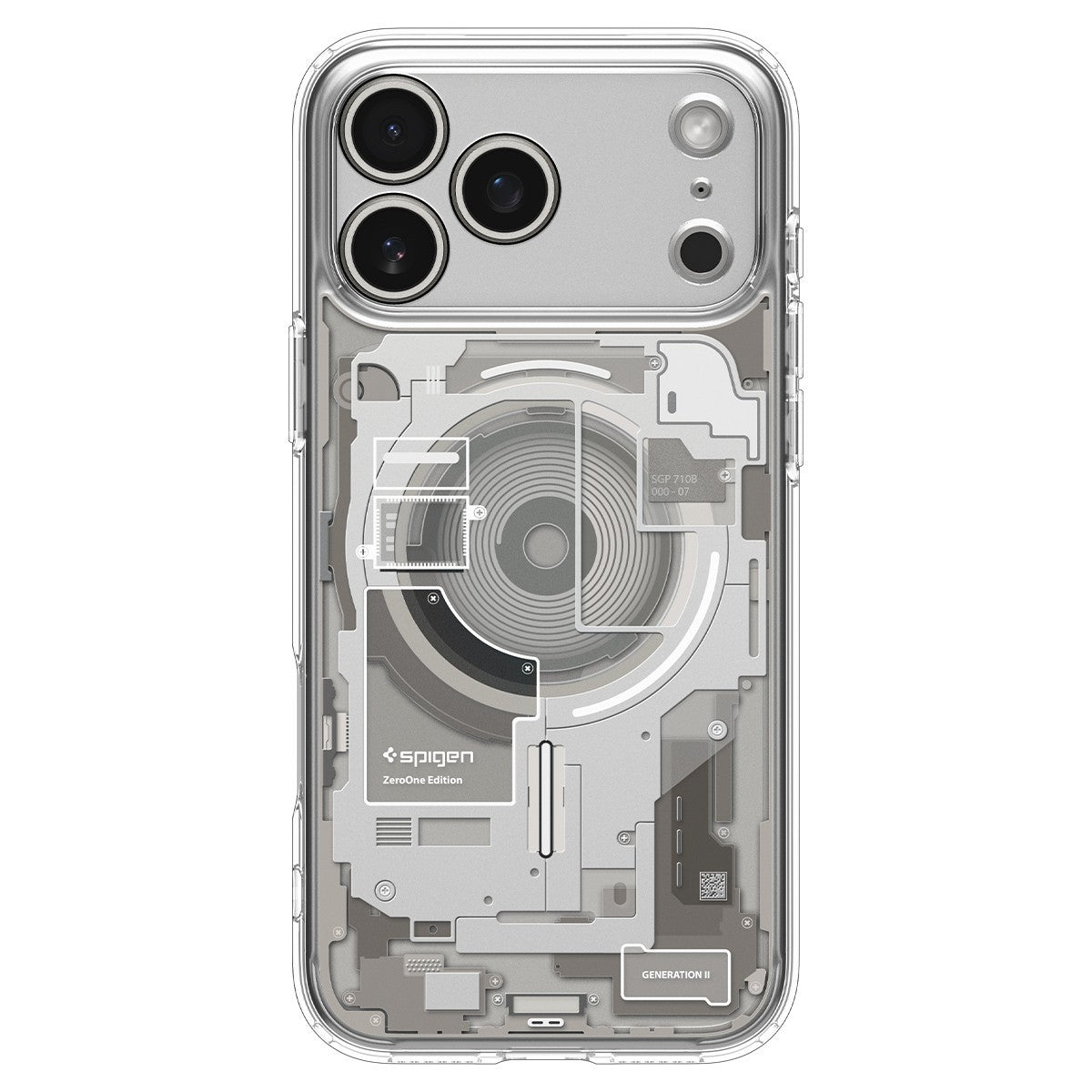 Spigen Ultra Hybrid MagFit Clear Case for iPhone 17 Pro Max - Military Grade Non-Yellowing Cover