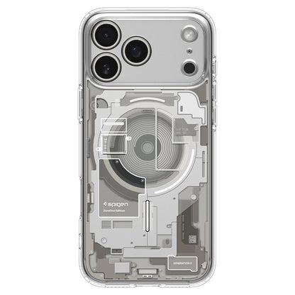 Spigen Ultra Hybrid MagFit Clear Case for iPhone 17 Pro Max - Military Grade Non-Yellowing Cover