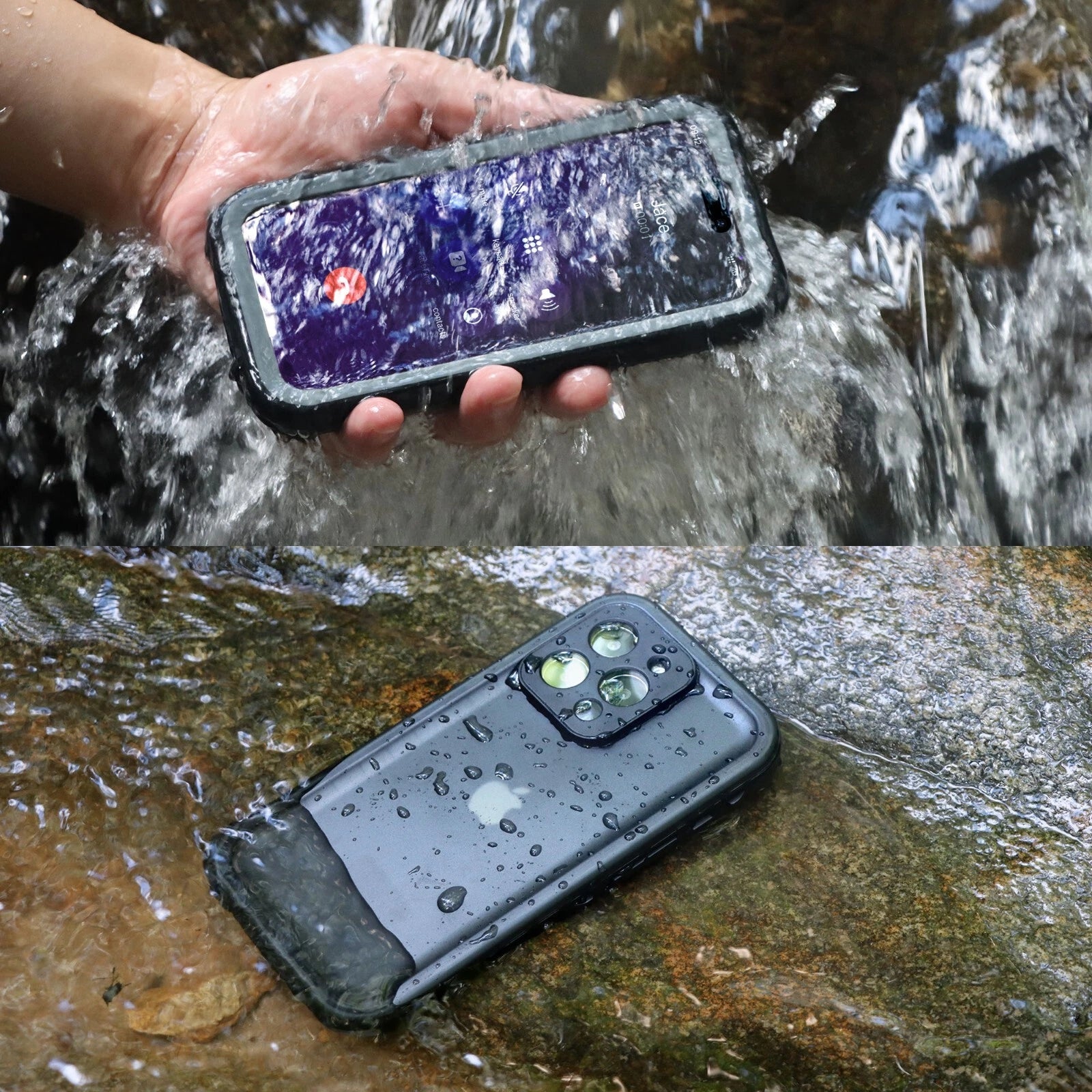 Waterproof Phone Case for iPhone 14 13 11 12 15 16 17 Pro Max Shockproof Cover