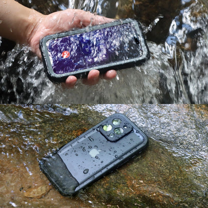Waterproof Phone Case for iPhone 14 13 11 12 15 16 17 Pro Max Shockproof Cover