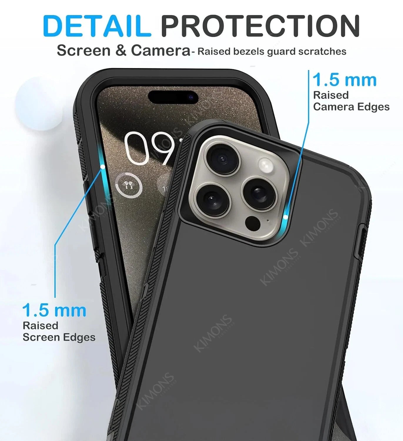 For iPhone 17 Air 16 15 Pro Max 14 13 12 11 Phone Case Heavy Duty Shockproof