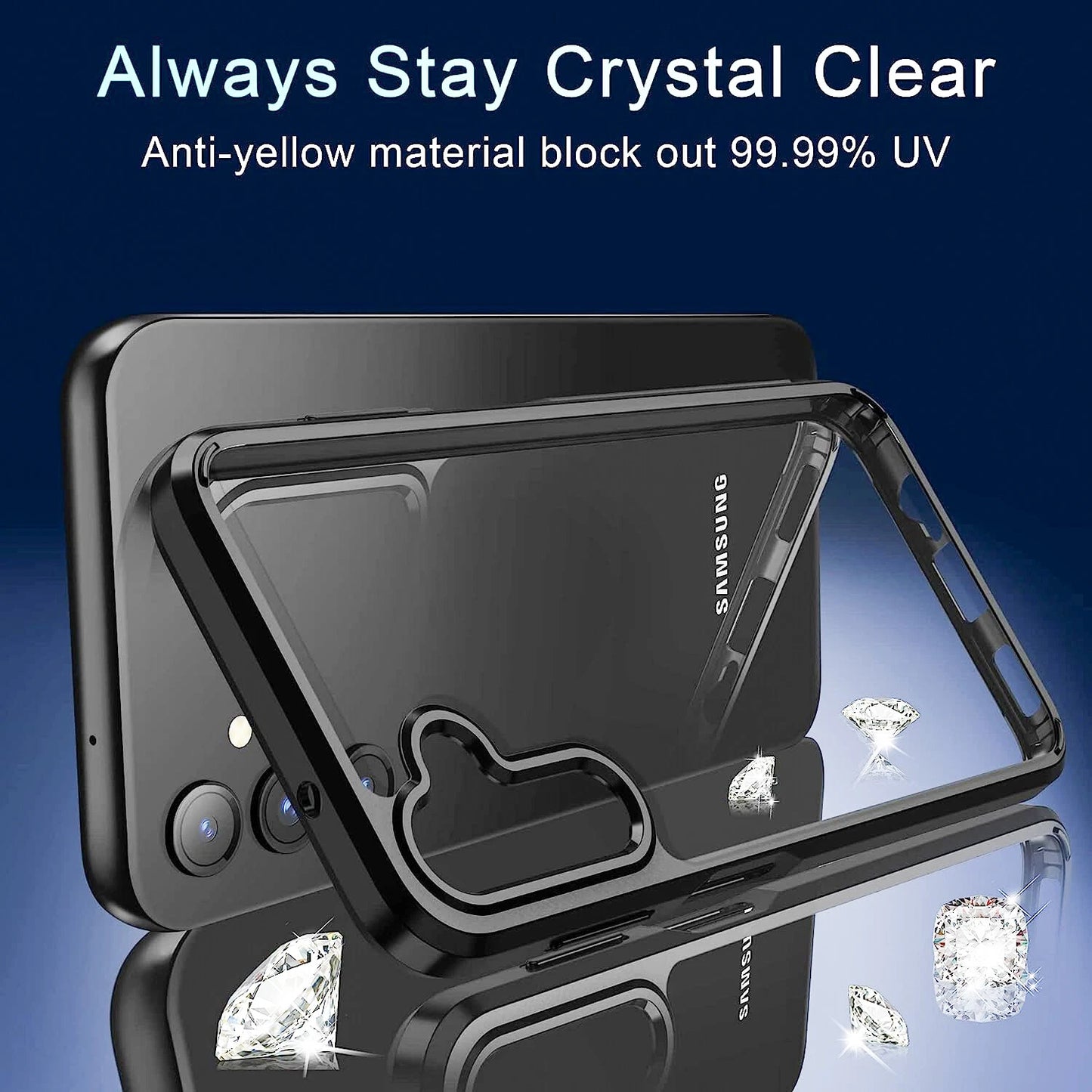 For Samsung Galaxy A16 5G A15 A14 A54 A03s A13 A32 A25 Case Phone Cover+ Screen