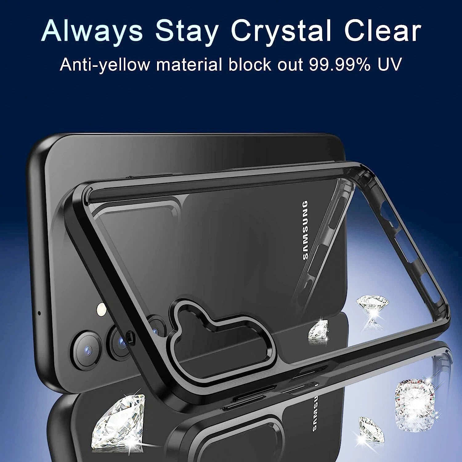 For Samsung Galaxy A16 5G A15 A14 A54 A03s A13 A32 A25 Case Phone Cover+ Screen