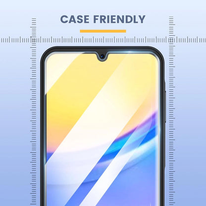 For Samsung Galaxy A16 5G A14 A54 A03S A35 Case Phone Cover + Tempered Glass