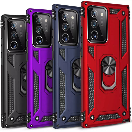 For Samsung Galaxy Note 20 Ultra Case /Note 10 Plus Phone Cover + Tempered Glass