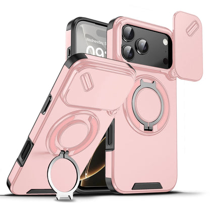 For iPhone 17 16 Pro Max 15 14 13 12 11 Rugged Magnetic Case w Ring Camera Cover