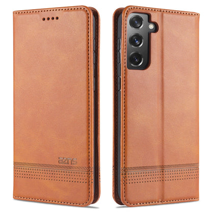 Samsung Galaxy S24 Ultra Leather Wallet Case with Card Holder - Protective Flip Cover for S25 S23 S22