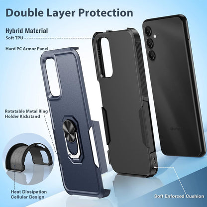 For Samsung Galaxy A16 5G A15 A14 A54 A35 A03S Case Phone Cover Shockproof+Glass