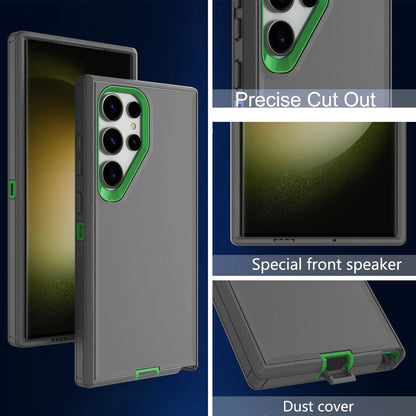 For Samsung Galaxy S25 Ultra 24 23 22 + Shockproof Case Cover+Screen Protector