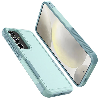 Samsung Galaxy S25, S25 Plus, S25 Ultra Shockproof Case and 9H Tempered Glass Screen Protector Bundle
