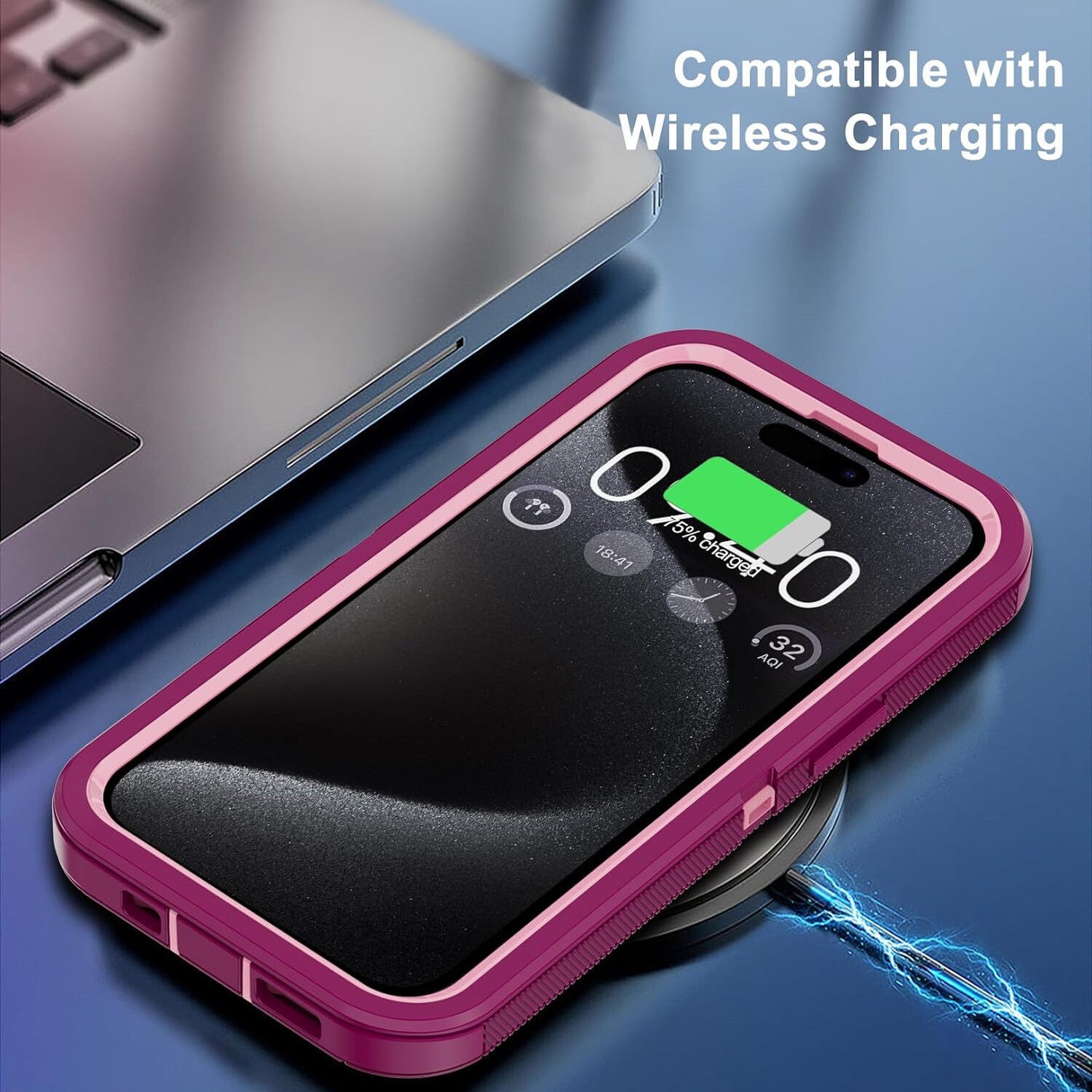 For iPhone 13 Case /13 Pro Max/Mini/Pro/ Phone Cover Shockproof + Tempered Glass