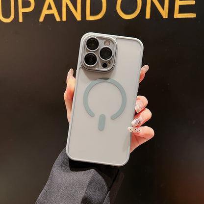 Shockproof Frosted Mag Safe Case For iPhone 17 Pro Max 16 15 14 13 w/ Lens Cover