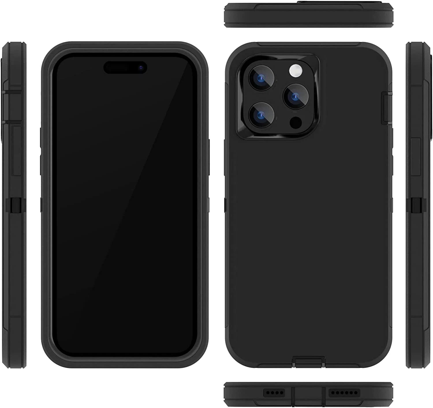 For iPhone 17 Air 16e 15 14 13 12 11 Pro Max XR X Max Rugged Shockproof Case