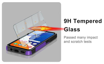 For Samsung Galaxy A16 5G A15 A14 A54 A35 A03S Case Phone Cover Shockproof+Glass