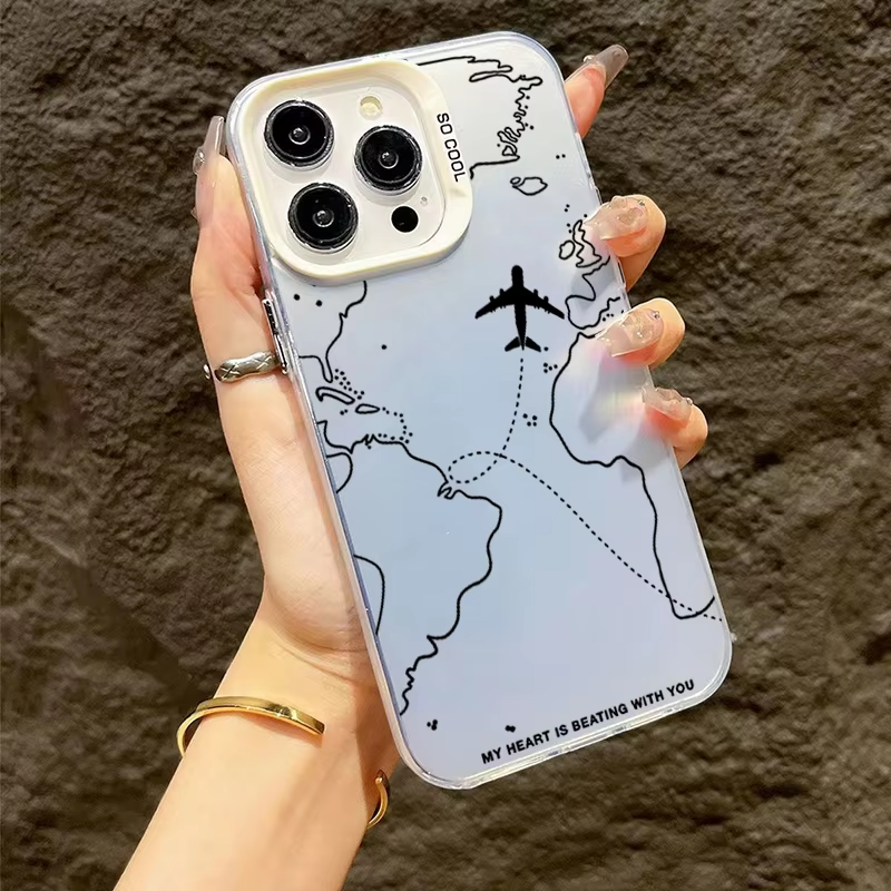 Travel-Inspired iPhone 16 Case