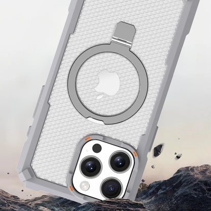 Mag Safe Case for iPhone 17 16 Pro Max 15 14 13 12 11 Shockproof Ring Stand