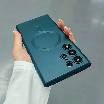 For Samsung Galaxy S25 S23 S24 Ultra S22 S21 Mag Safe Magnetic Case Lens Cover