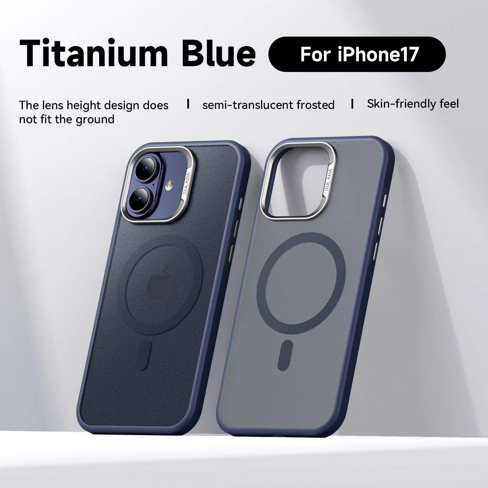 Frosted Magnetic Case Shockproof Hybrid Cover For iPhone 17 Pro Max 16 15 Pro