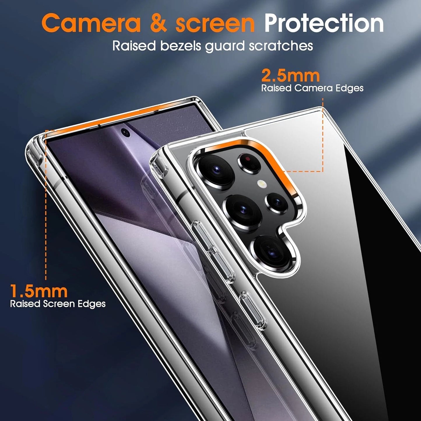 For Samsung Galaxy S25 Ultra Case S25 S24 S23 S22 S21 S20 Phone Cover Shockproof