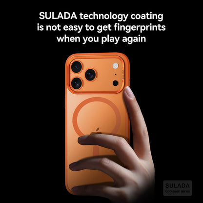 Frosted Magnetic Case Shockproof Hybrid Cover For iPhone 17 Pro Max 16 15 Pro