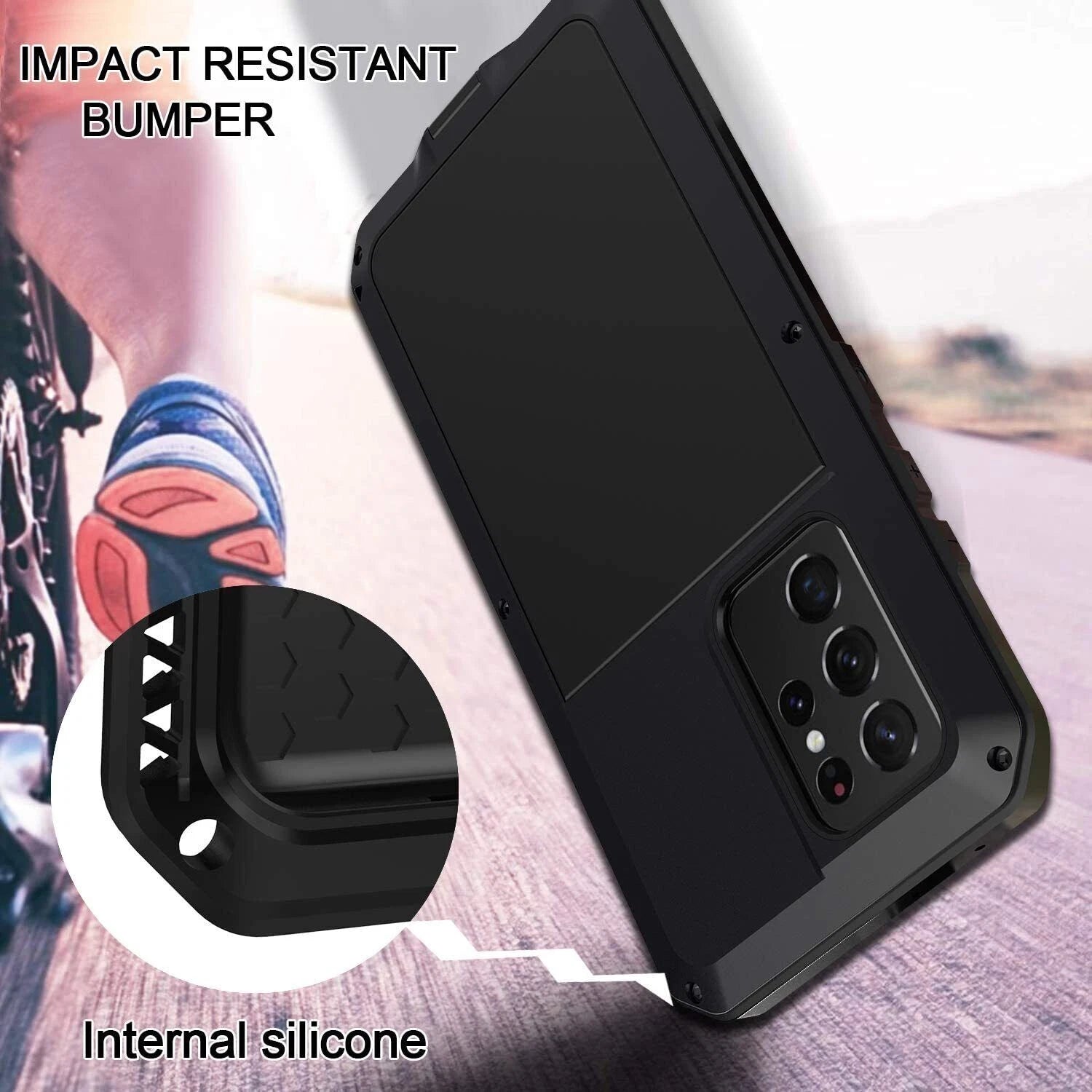 METAL ALUMINIUM CASE COVER FOR SAMSUNG GALAXY S25 S24 S23 S22 S21 Ultra S20 Plus