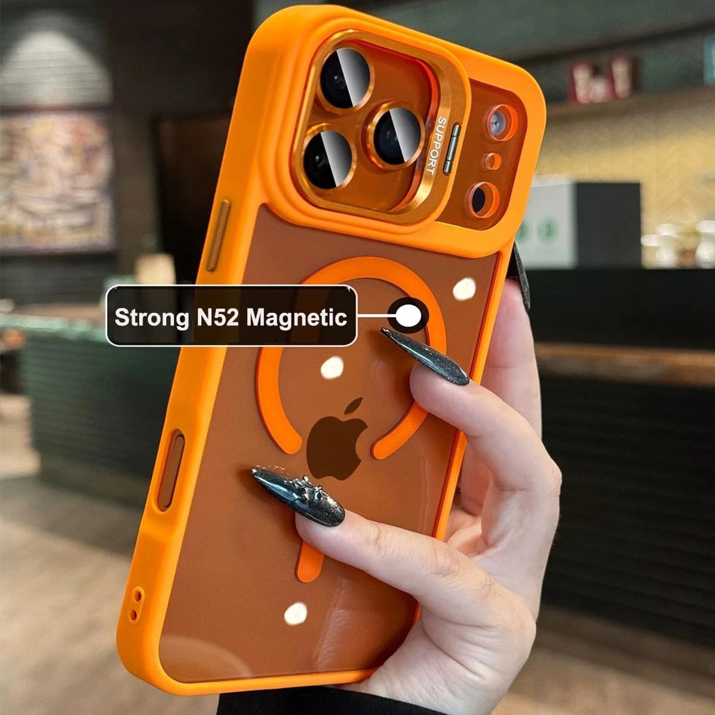 For iPhone 17 Pro Max Air 16 15 14 13 Shockproof Mag Safe Case Camera Lens Cover