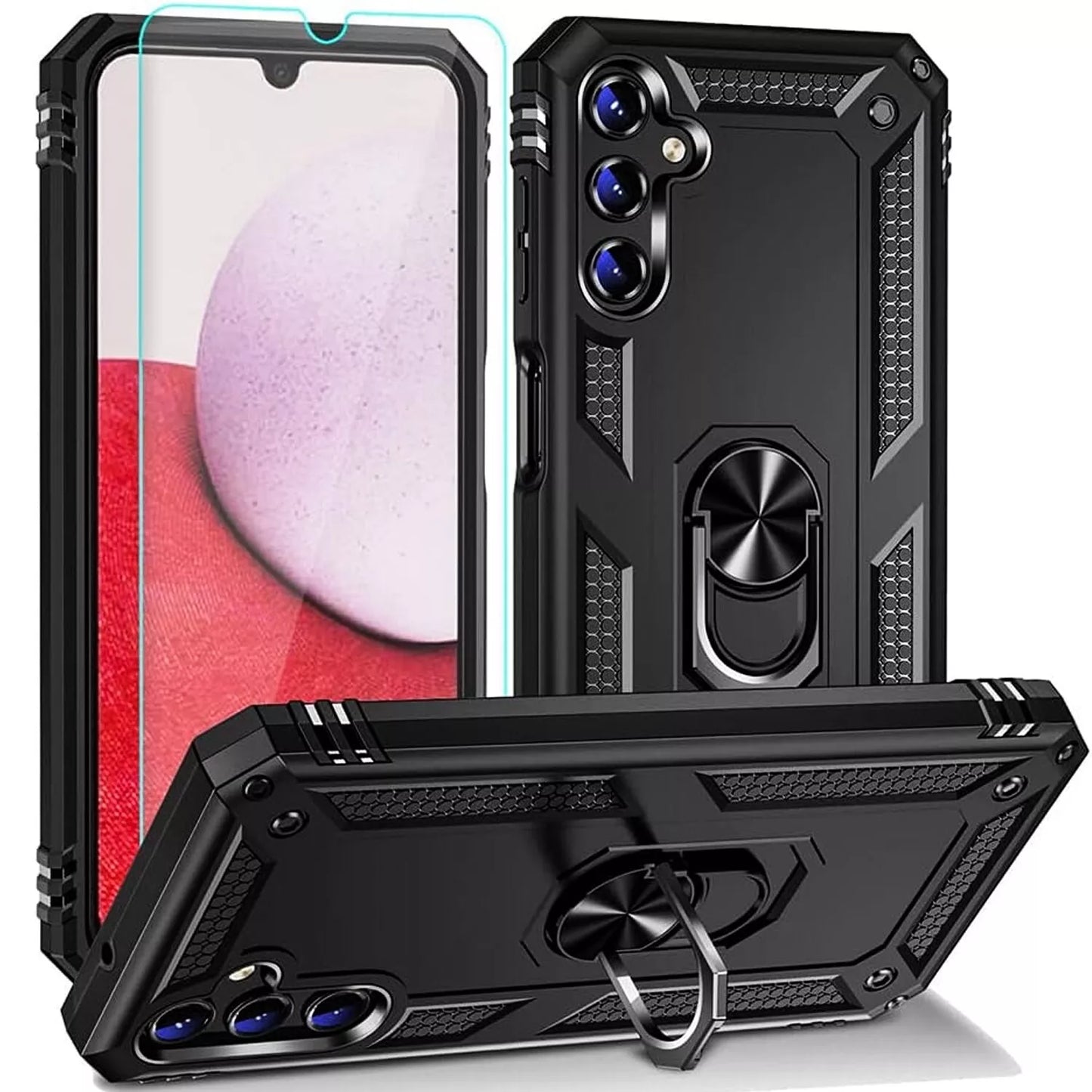 For Samsung Galaxy A16 A17 5G A15 A14 A54 A03s A13 A32 Case Phone Cover + Screen