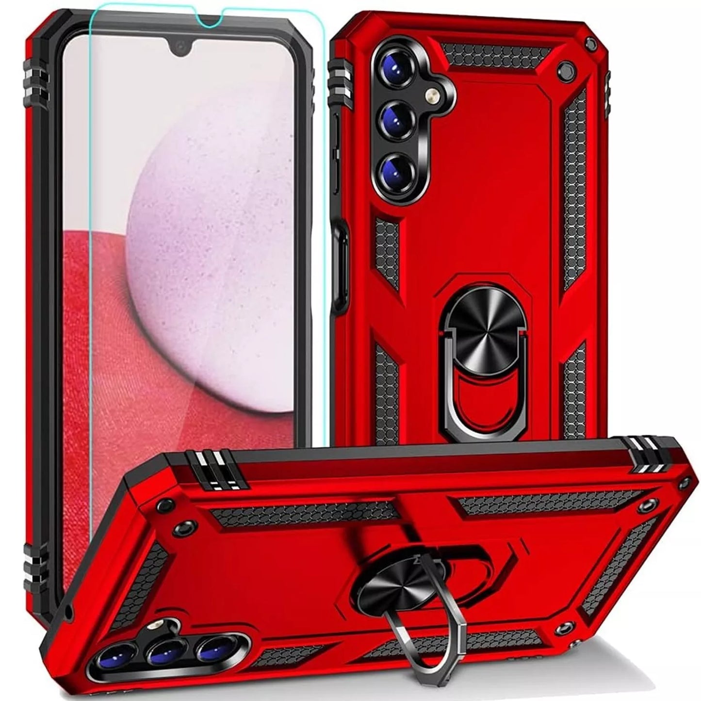 For Samsung Galaxy A16 A17 5G A15 A14 A54 A03s A13 A32 Case Phone Cover + Screen