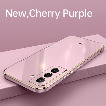 For Samsung S25 Ultra S24 S23 S22 S21 Plating Shockproof Case Ultra Thin Cover