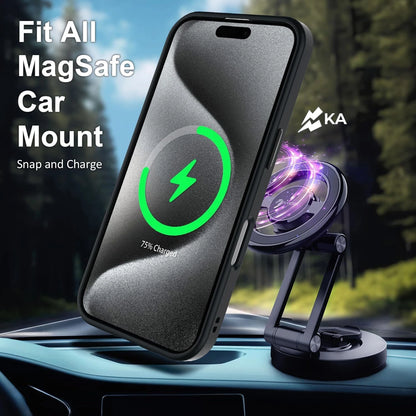 Shockproof Mag Safe Case For iPhone 16 17 Pro Max 15 14 13 12 Camera Lens Cover