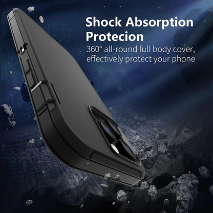 For iPhone 17 Air 16e 15 14 13 12 11 Pro Max XR X Max Rugged Shockproof Case