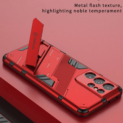 Shockproof Rubber Stand Hybrid Case Cover for Samsung S23 FE S25/S22+/S24 Ultra