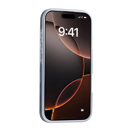 For iPhone 17 Pro Max 16 15 14 13 Shockproof PU Leather Magnetic Ring Stand Case