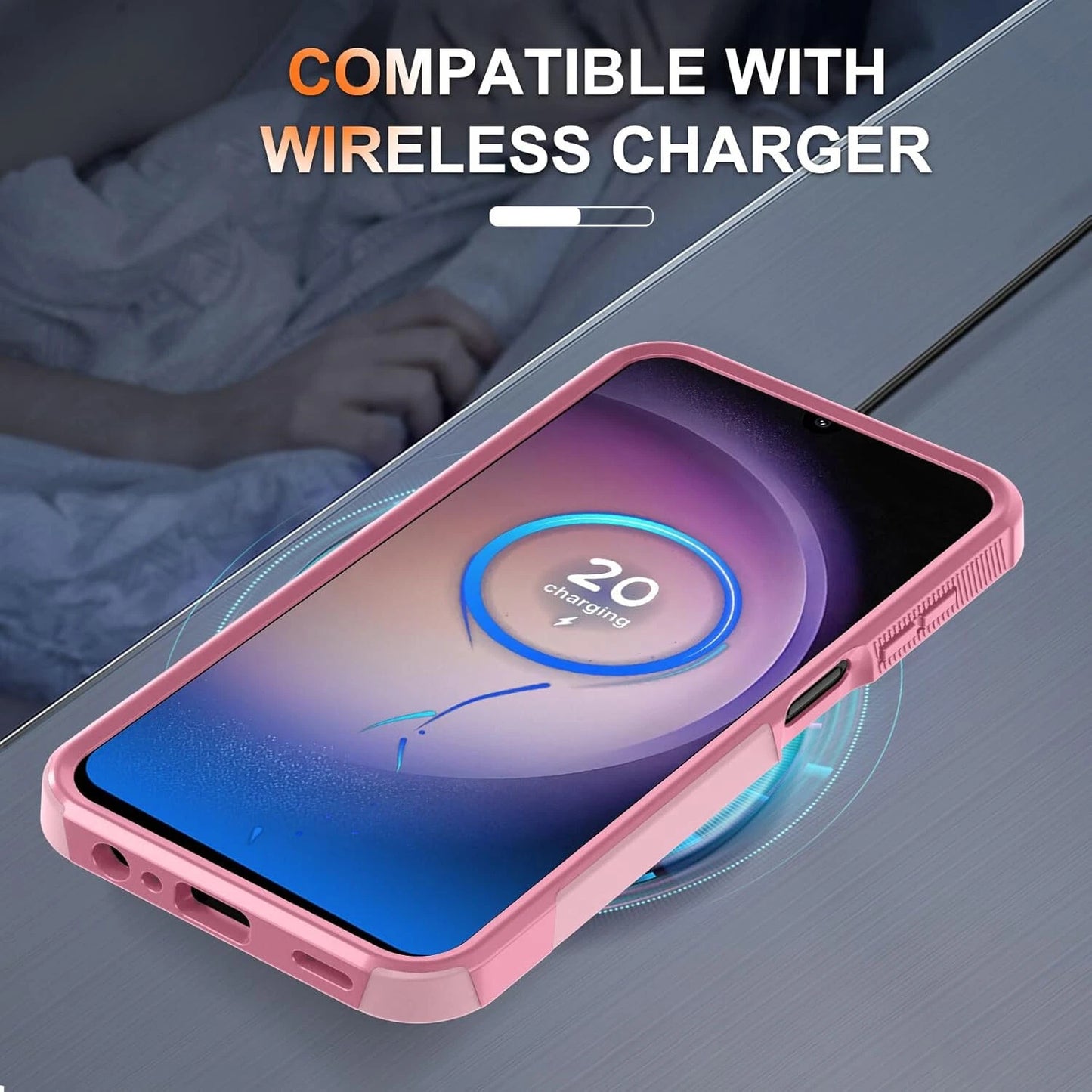 For Samsung Galaxy A16 5G A15 A14 A54 Case Phone Cover Shockproof +Screen Glass