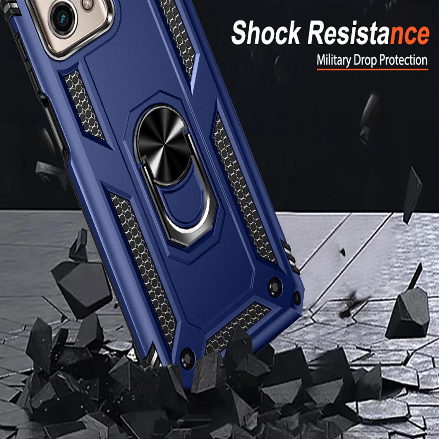 For Motorola Moto G 2025 Case/5G 2024/2023/2022 Phone Cover + Tempered Glass