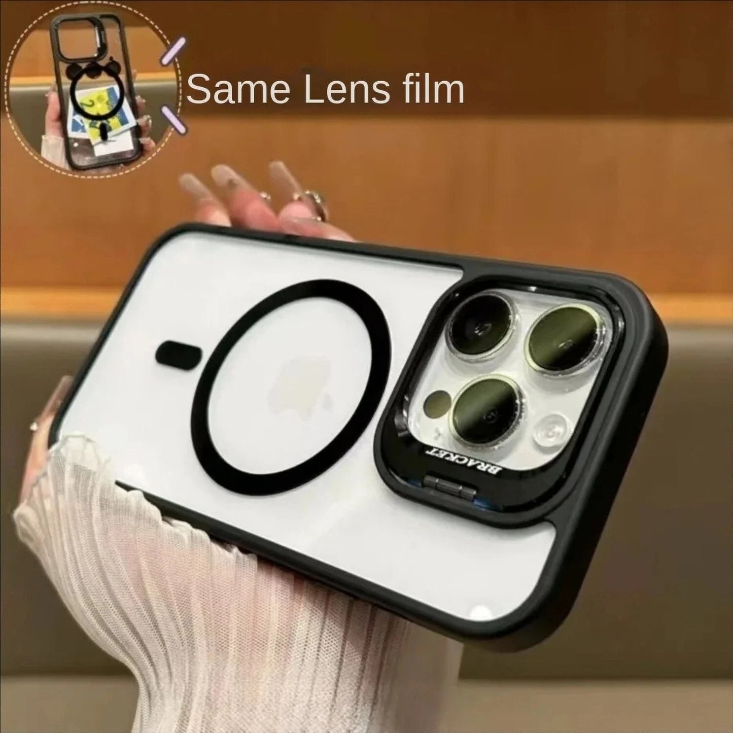 For iPhone 17 Air 16 Pro Max 15 14 13 12 11 Shockproof Mag Safe Case Camera Lens