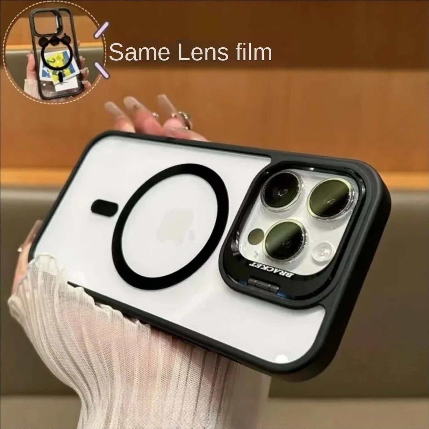 For iPhone 17 Air 16 Pro Max 15 14 13 12 11 Shockproof Mag Safe Case Camera Lens
