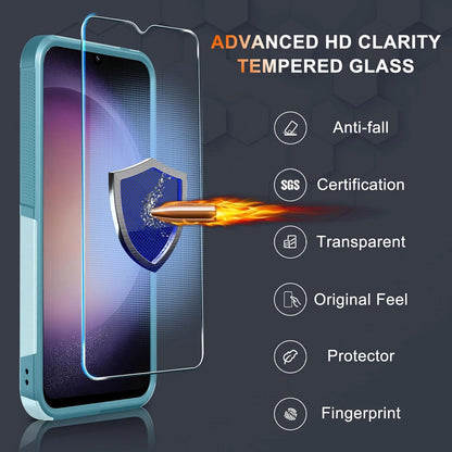 For Samsung Galaxy A16 5G A15 A14 A54 Case Phone Cover Shockproof +Screen Glass