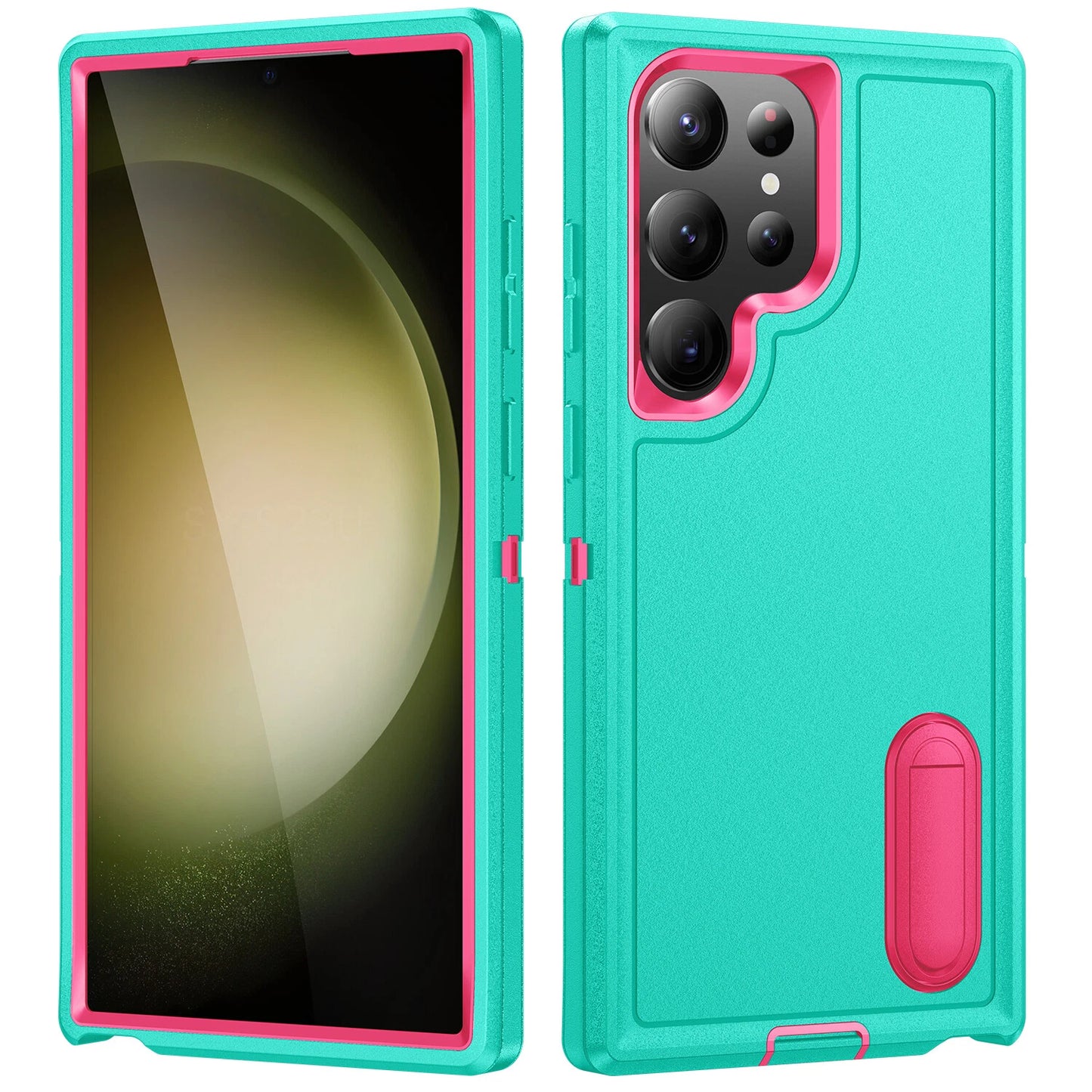 For Samsung S25 Ultra S23/S22+ S24 Case Hybrid Shockproof Hard Back Phone Cover
