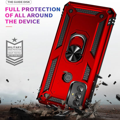 Motorola Moto G Play 2024 Case and 2023 Phone Cover - Shockproof Armor with Tempered Glass